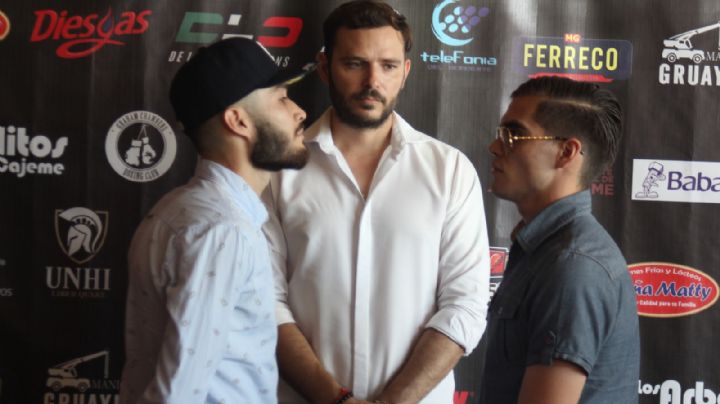 Erick Hernández y Marco Villegas tuvieron su último cara a cara, previo a la guerra