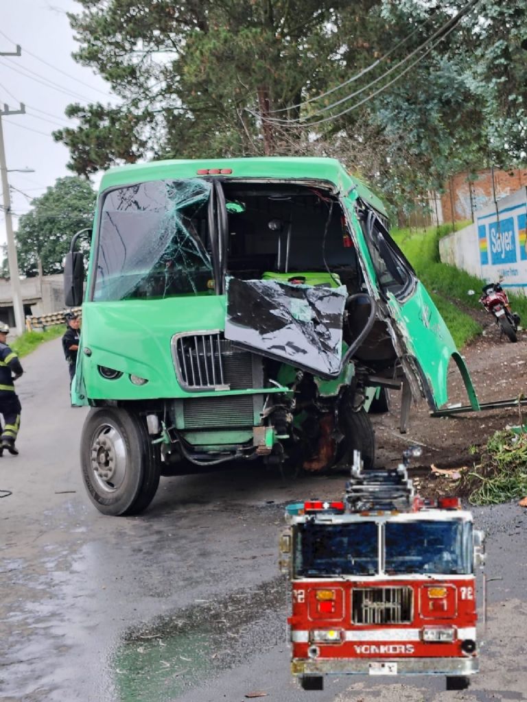 Accidente en Milpa Alta