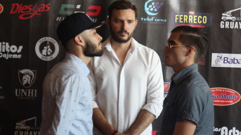 Erick Hernández y Marco Villegas tuvieron su último cara a cara, previo a la guerra