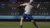 Foto ilustrativa de la nota titulada MLB: Kershaw mantiene esperanza de poder lanza con Dodgers en playoffs