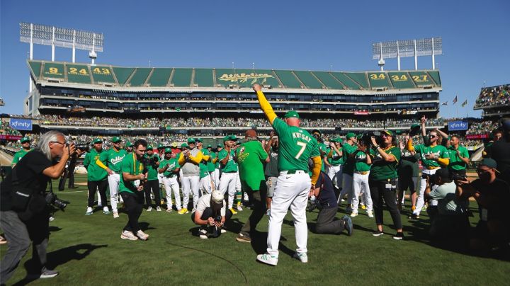 Tras 57 años, los Athletics se despiden de Oakland con histórica victoria