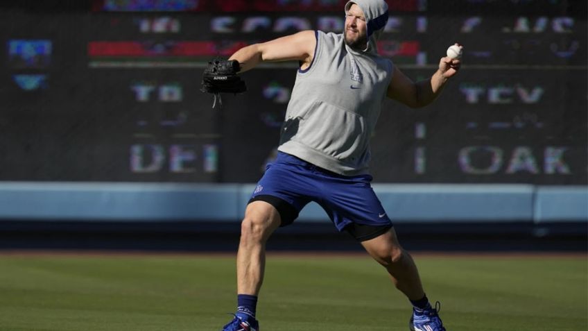 MLB: Kershaw mantiene esperanza de poder lanza con Dodgers en playoffs