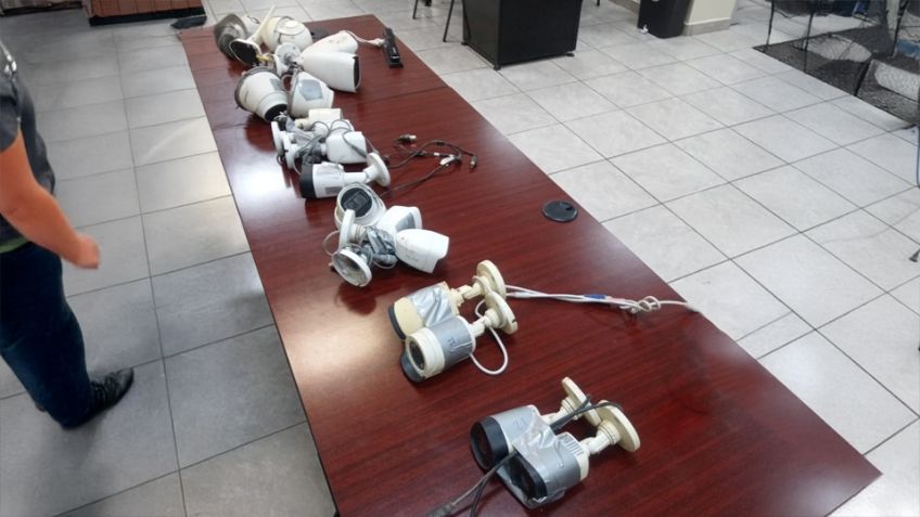San Luis Río Colorado: Retiran 24 cámaras de vigilancia utilizadas para el 'halconeo'
