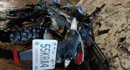 Mortal accidente: Motociclista pierde la vida al derrapar sobre Viaducto Tlalpan