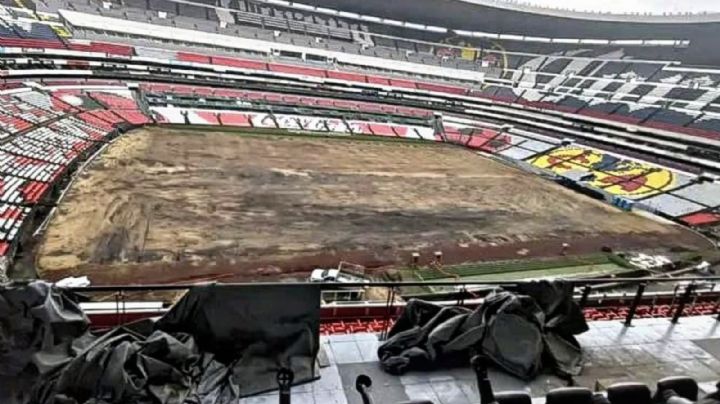 FOTOS: Así luce el Estadio Azteca a tres meses de trabajos de remodelación