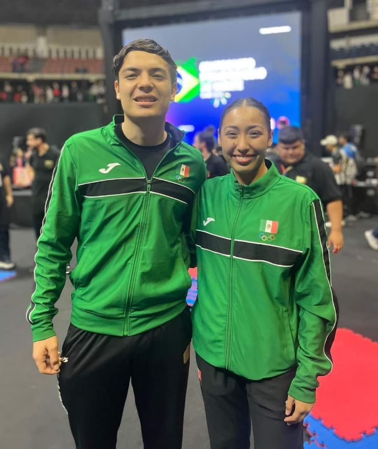 Los alumnos presentes en el torneo