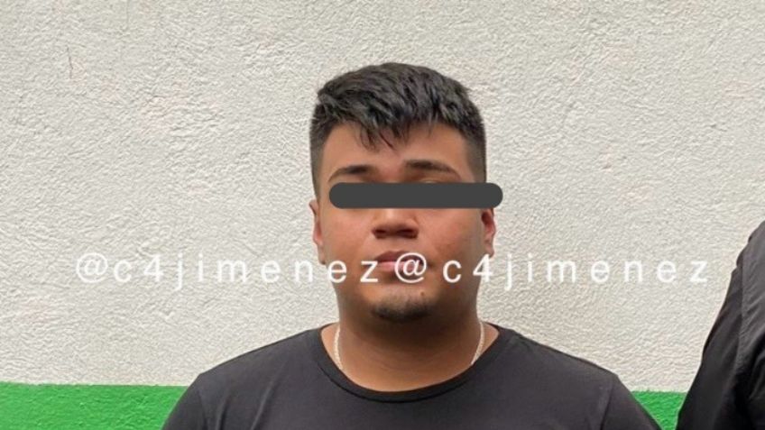 Tras agredir a funcionario con bloque de hielo, cae narcotraficante en CDMX