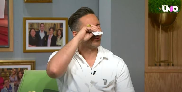 Hermano de Daniel rompió en llanto en Ventaneando