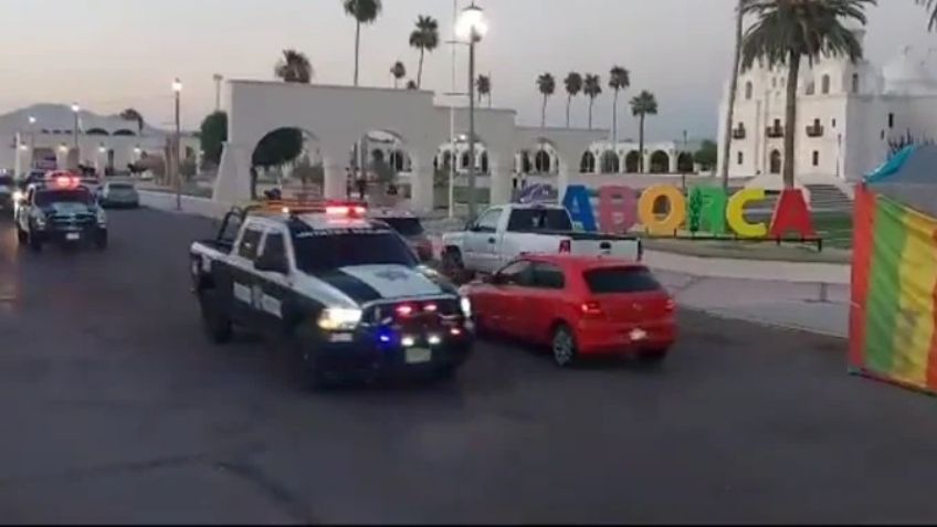 Tirado en la vía pública y amarrado, localizan un cuerpo sin vida en Caborca, Sonora