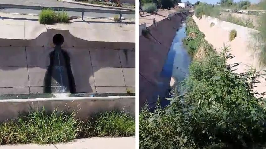 Vecinos de Tierra Blanca en Navojoa denuncian descarga de aguas negras al aire libre