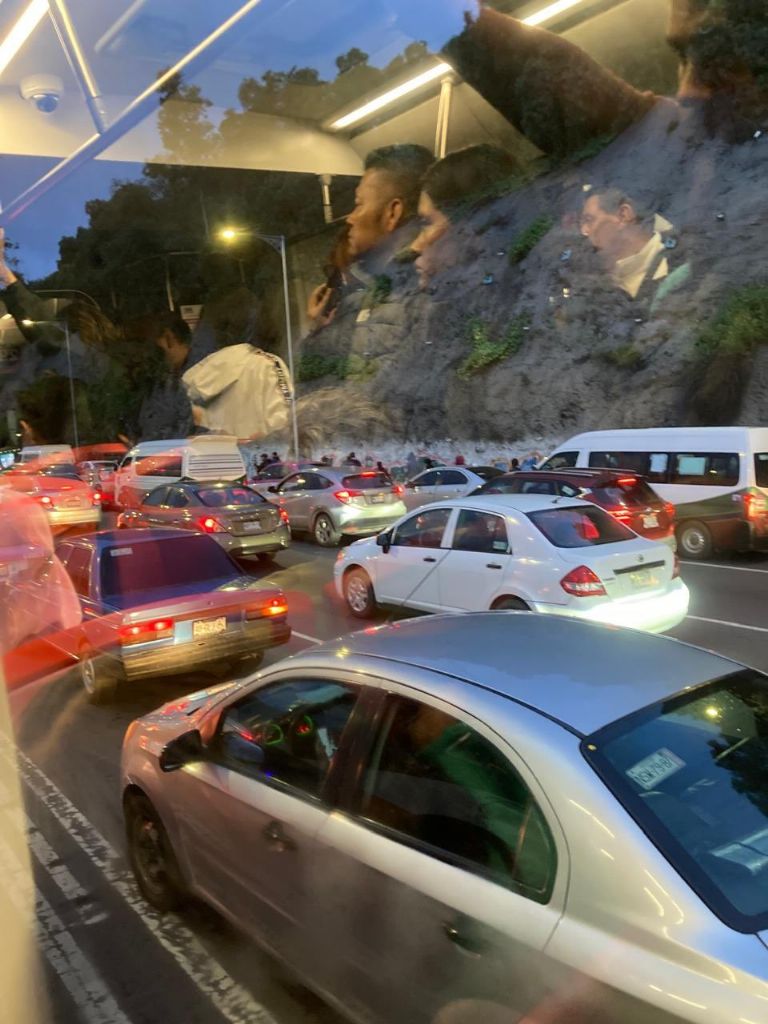 Accidente en la México-Pachuca