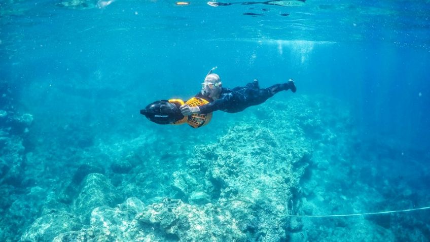 Mar de Cortés en San Carlos, un paraíso para los buzos en el marco del 'Día del Buzo' 