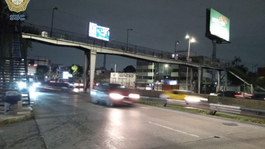 Sicarios ejecutan a dos motociclistas sobre Circuito interior, en la Venustiano Carranza