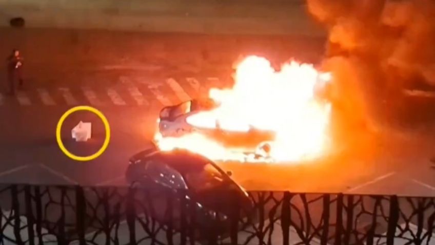 VIDEO: Sicarios abandonan hielera con restos humanos y narcomensaje en el C5 de Puebla