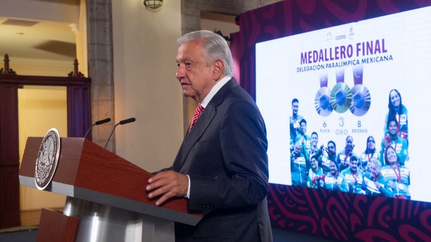 AMLO felicita a deportistas que ganaron medallas en los Juegos Paralímpicos de París 2024