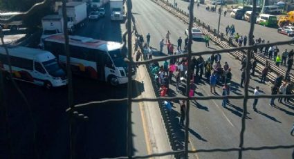 Bloqueo HOY en la México-Querétaro: Transportistas cierran autopista y provocan caos vial