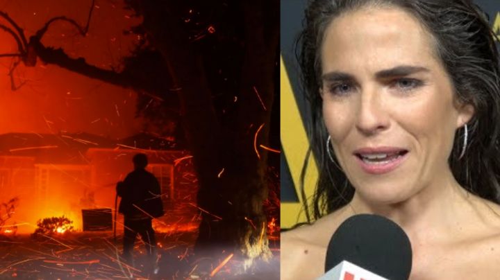 Devastada, Karla Souza llora al perder su casa por incendios en California; da trágica notica