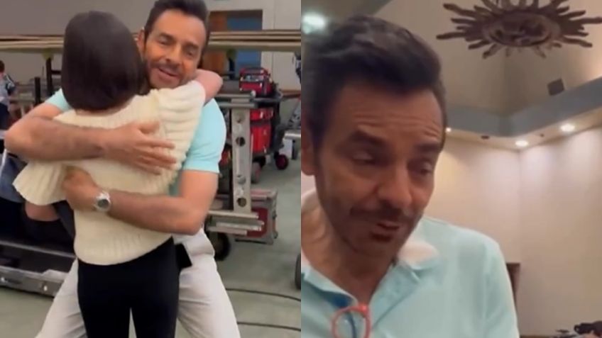 Fan hace regalo a Eugenio Derbez y él rompe el llanto; descubre qué fue lo que le dio