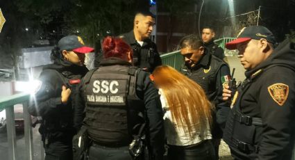 Se salva de milagro: Policías evitan que una mujer se arrojara de puente en Tlalpan