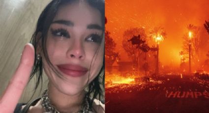 Danna Paola se suma a los afectados por el incendio de California: "Es muy triste ver esto"