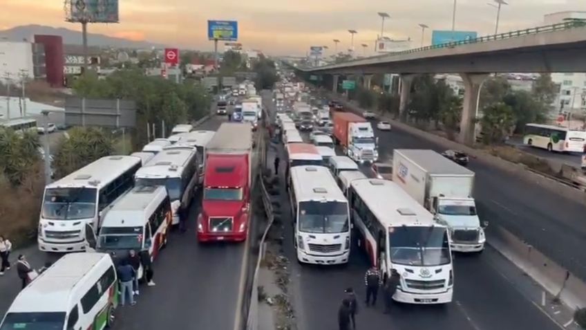 Tráfico en CDMX: Se espera caos por marchas y bloqueos este 11 de enero en la capital
