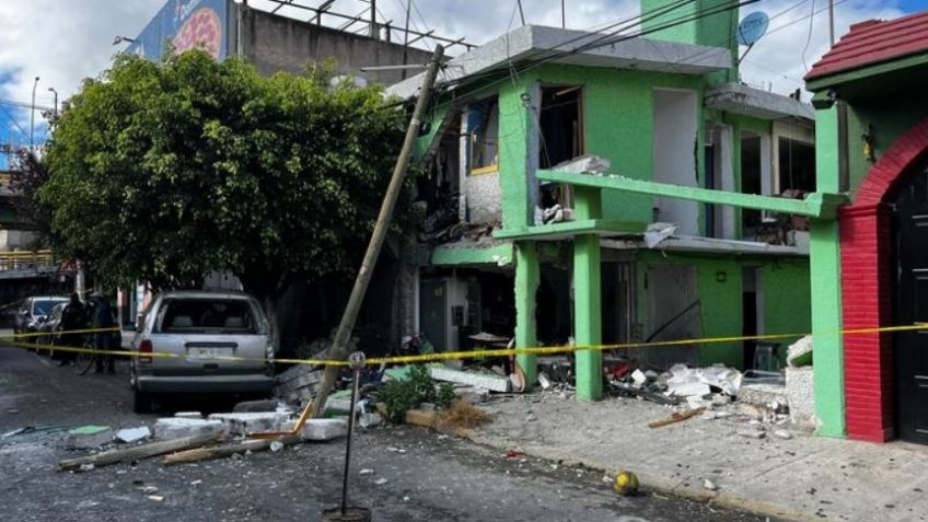 Fuerte explosión en Nezahualcóyotl deja un saldo de tres heridos; causa daños en 8 casas