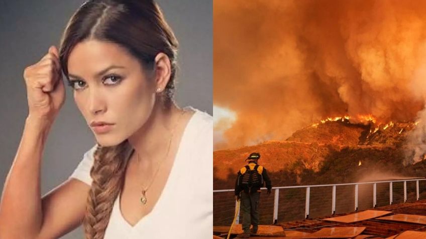 Llena de angustia, Adriana Fonseca cuenta su experiencia con los incendios de LA