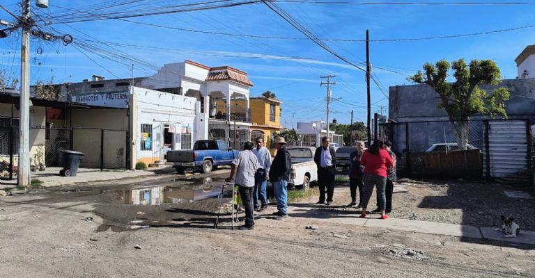 Los residentes de la zona solicitan una pronta intervención