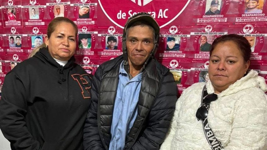 Madres Buscadoras de Sonora encuentran con vida a hombre tras 15 años desaparecido