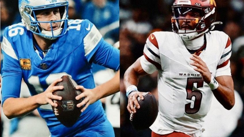 Washington Commanders vs Detroit Lions EN VIVO: Horario y dónde ver la NFL
