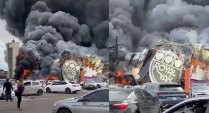 Pánico en Culiacán: VIDEOS del incendio y explosión en famosa plaza; podría haber víctimas