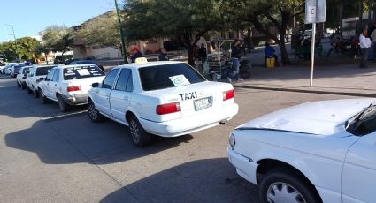 Ciudad Obregón: Taxistas se manifiestan tras operativos donde detuvieron a tres unidades