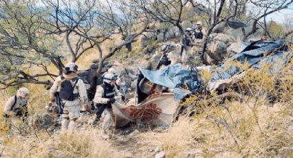 Desmantelan campamento del crimen organizado en Nogales; hay dos personas detenidas