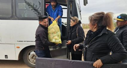 Llegan los primeros apoyos a familia que perdió su hogar en Etchojoa