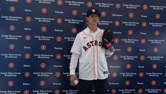 ¡Orgullo sonorense! Juan 'El Güerito' Fraide de Empalme firma con los Astros de Houston