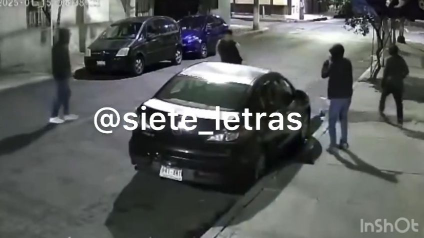 VIDEO: Joven sufre brutal asalto en Azcapotzalco; delincuentes le dieron una golpiza