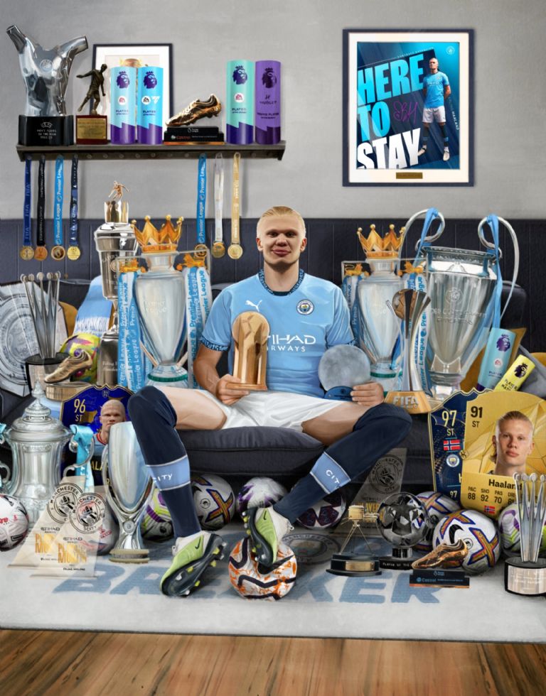 Erling Haaland renueva con el Manchester City