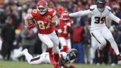Foto ilustrativa de la nota titulada Hay un Kelce de temporada regular y otro de playoffs; lo mismo sucede con los Chiefs