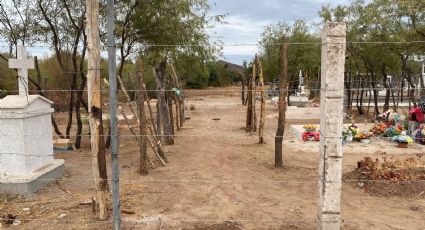 Instalación de un cerco en el panteón de Camoa impide el acceso a las tumbas