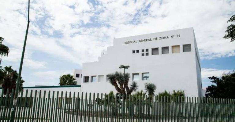 La víctima fue trasladado a una clínica del IMSS.