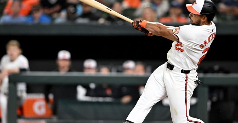 Santander viene de una gran campaña con Orioles