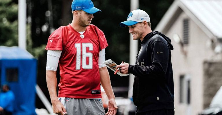 Johnson ayudó a Goff en su desarrollo