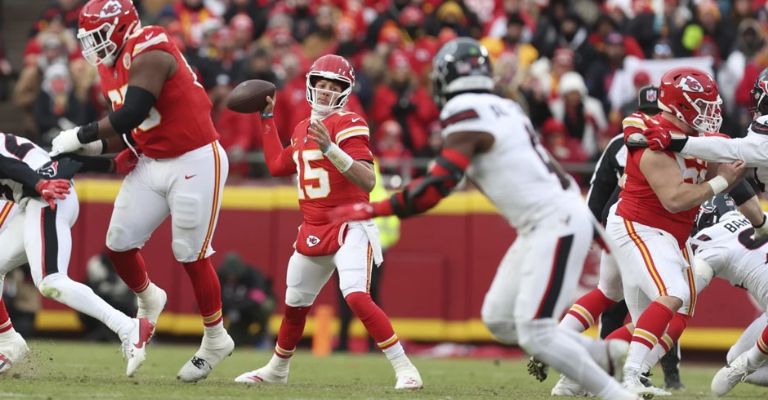 Mahomes y los Chiefs mostraron el colmillo en playoffs