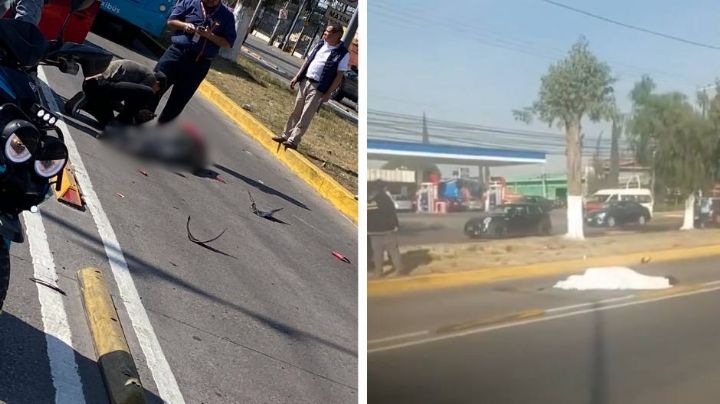 Caos en la vía López Portillo: Motociclista pierde el control y muere al instante en Edomex