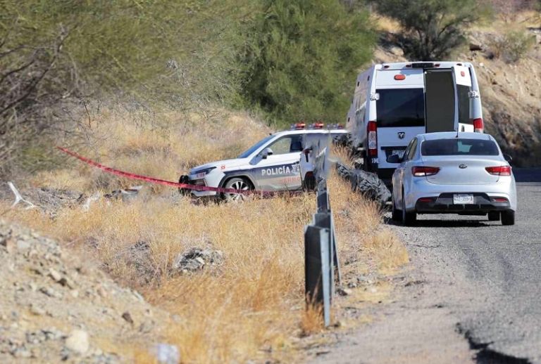 El lugar exacto donde fue localizado el cuerpo