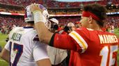 Foto ilustrativa de la nota titulada Mahomes buscará mantener su ‘paternidad’ ante Allen y los Bills en playoffs