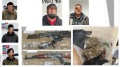 Foto ilustrativa de la nota titulada Detienen a cinco presuntos criminales en Sonora; les aseguran armas, droga y vehículos