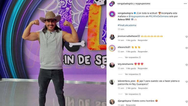 Rey Grupero abandonaría Venga la Alegría