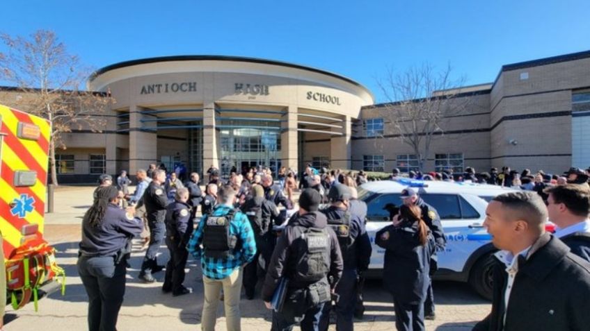 Reportan tiroteo en escuela secundaria de Nashville; confirman a dos estudiantes heridos