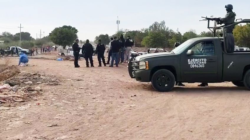 Gatilleros dan muerte a mujer al sur de Ciudad Obregón; su cuerpo quedó sobre terracería
